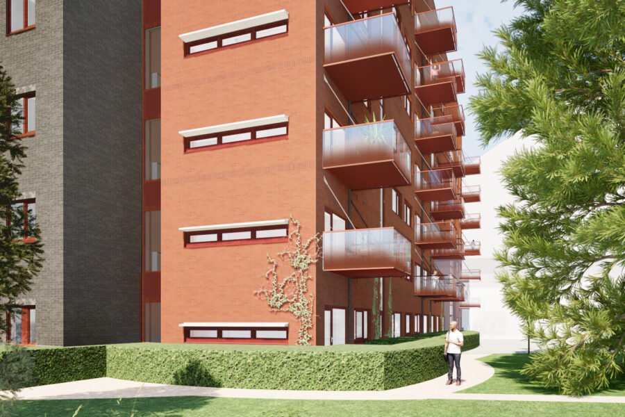 Herbestemming kantoor Menzis naar sociale huurwoningen